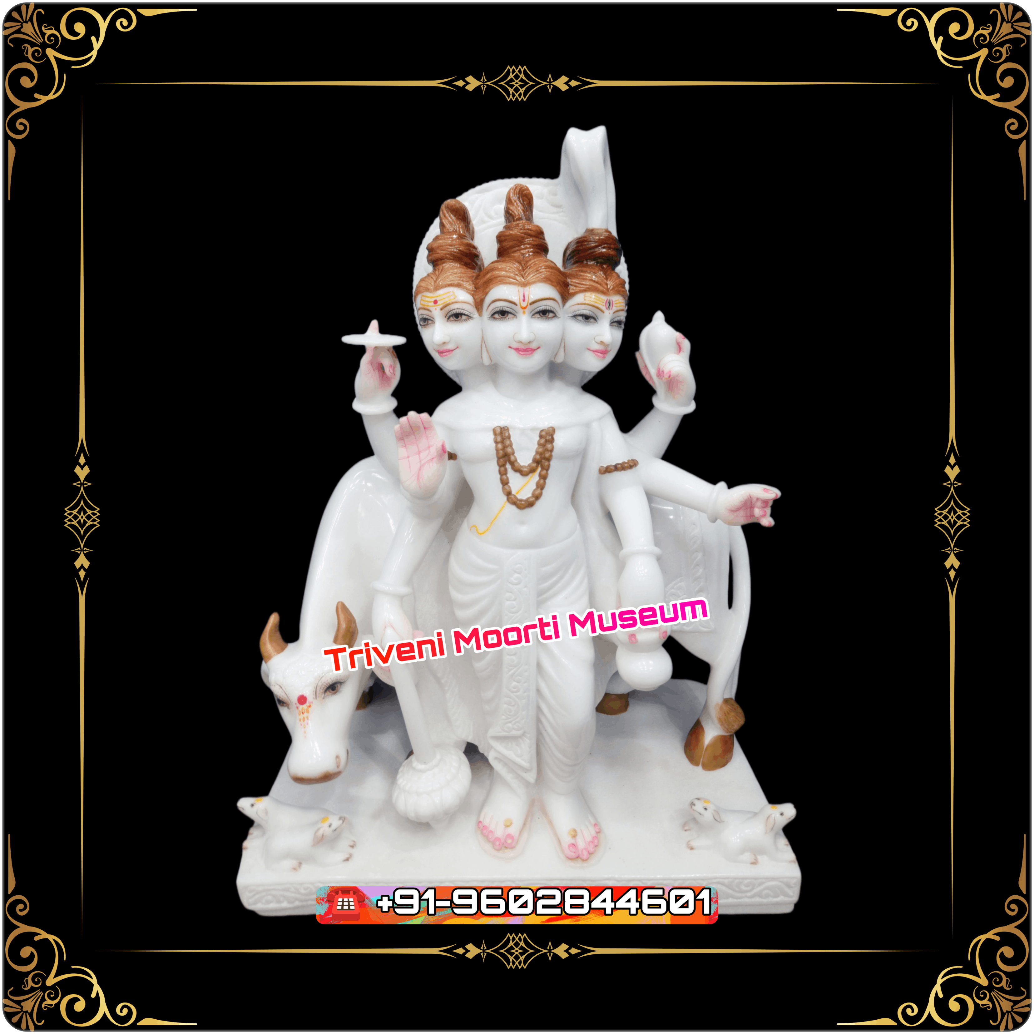 Dattatreya Marble Murti